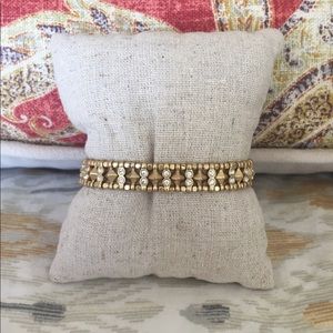 Stella & Dot gold bracelet.